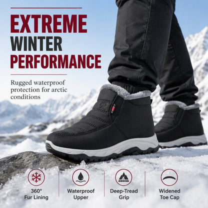 ❄️  Warm Slip-On Snow Boots – Cosy Comfort & Winter Protection