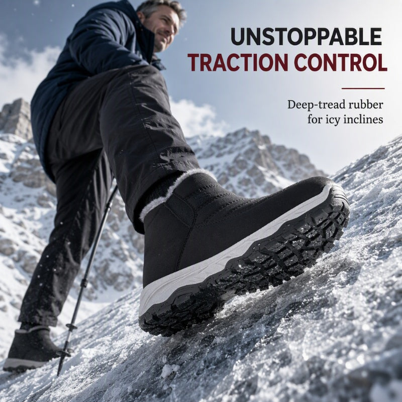 ❄️  Warm Slip-On Snow Boots – Cosy Comfort & Winter Protection
