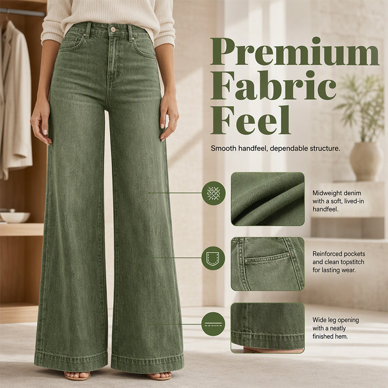 🍂 2026 AUTUMN NEW ARRIVAL 🥰👖Leg-Lengthening Wide-Leg Jeans