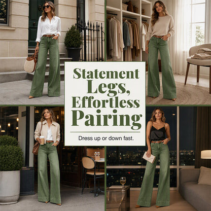 🍂 2026 AUTUMN NEW ARRIVAL 🥰👖Leg-Lengthening Wide-Leg Jeans