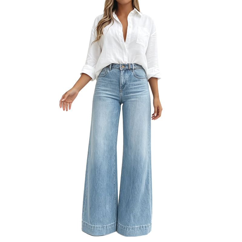 🍂 2026 AUTUMN NEW ARRIVAL 🥰👖Leg-Lengthening Wide-Leg Jeans