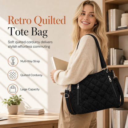 👜 More Space, Less Clutter | Women's Quilted 3-Way Shoulder Bag✨𝘉𝘶𝘺 𝘢𝘯𝘺 2 𝘢𝘯𝘥 𝘨𝘦𝘵 𝘢𝘯 𝘦𝘹𝘵𝘳𝘢 10% 𝘥𝘪𝘴𝘤𝘰𝘶𝘯𝘵