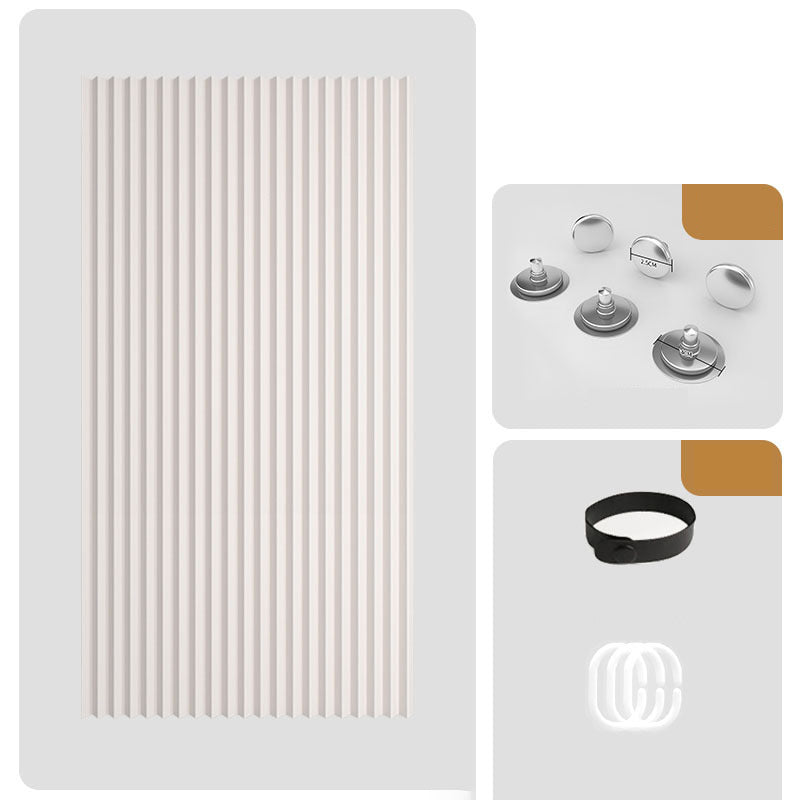 No-Drill Magnetic Accordion Door Curtain