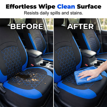 Universal 9-Piece Car Seat Cover Set for 5-Seat Vehicles
