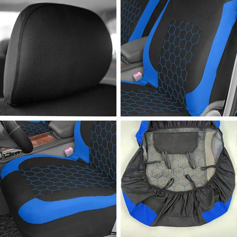 Universal 9-Piece Car Seat Cover Set for 5-Seat Vehicles