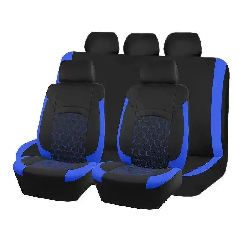 Universal 9-Piece Car Seat Cover Set for 5-Seat Vehicles