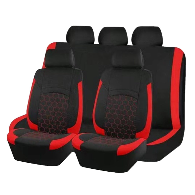 Universal 9-Piece Car Seat Cover Set for 5-Seat Vehicles