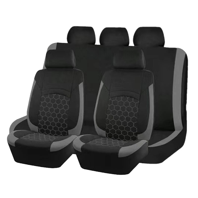 Universal 9-Piece Car Seat Cover Set for 5-Seat Vehicles