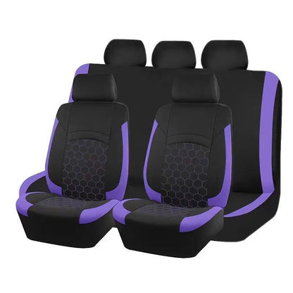 Universal 9-Piece Car Seat Cover Set for 5-Seat Vehicles