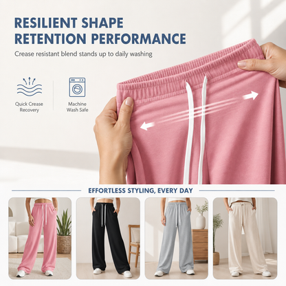 👖Women's Casual Loose Wide-Leg Sweatpants