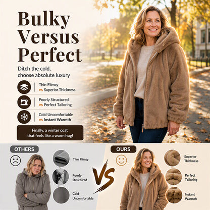 🔥☁️Soft & Skin-Friendly, Everyday Casual🧥 Women's Hooded Jacket – Comfortable Fabric & Relaxed Fit ✨