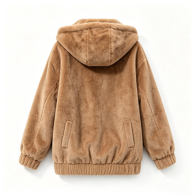 🔥☁️Soft & Skin-Friendly, Everyday Casual🧥 Women's Hooded Jacket – Comfortable Fabric & Relaxed Fit ✨