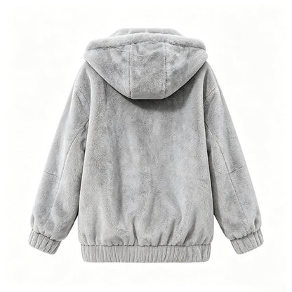 🔥☁️Soft & Skin-Friendly, Everyday Casual🧥 Women's Hooded Jacket – Comfortable Fabric & Relaxed Fit ✨