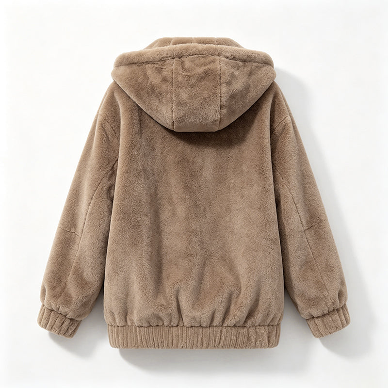 🔥☁️Soft & Skin-Friendly, Everyday Casual🧥 Women's Hooded Jacket – Comfortable Fabric & Relaxed Fit ✨