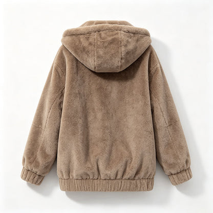 🔥☁️Soft & Skin-Friendly, Everyday Casual🧥 Women's Hooded Jacket – Comfortable Fabric & Relaxed Fit ✨