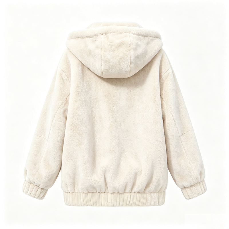 🔥☁️Soft & Skin-Friendly, Everyday Casual🧥 Women's Hooded Jacket – Comfortable Fabric & Relaxed Fit ✨