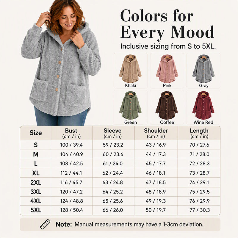 🧥Women's Winter Cozy Hooded Jacket – Warm, Water-Repellent & Easy to Layer ❄️