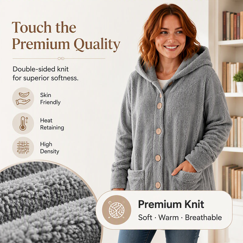 🧥Women's Winter Cozy Hooded Jacket – Warm, Water-Repellent & Easy to Layer ❄️