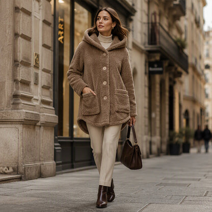🧥Women's Winter Cozy Hooded Jacket – Warm, Water-Repellent & Easy to Layer ❄️