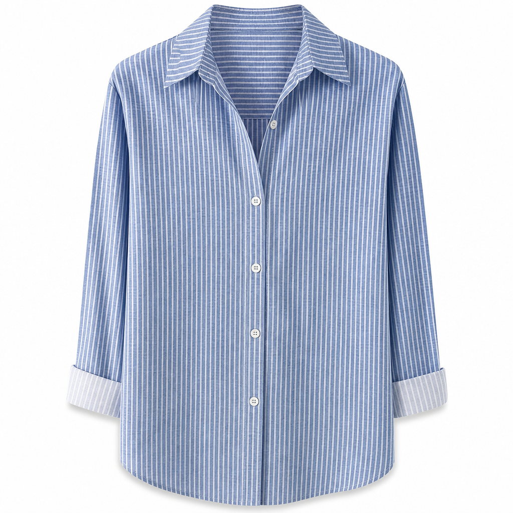 ⏳⏰Women Elegant Casual Long Sleeve Button Up Blouse