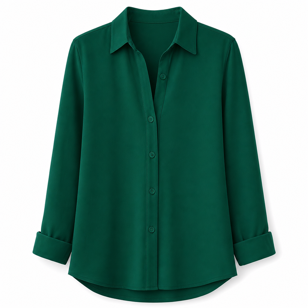 ⏳⏰Women Elegant Casual Long Sleeve Button Up Blouse