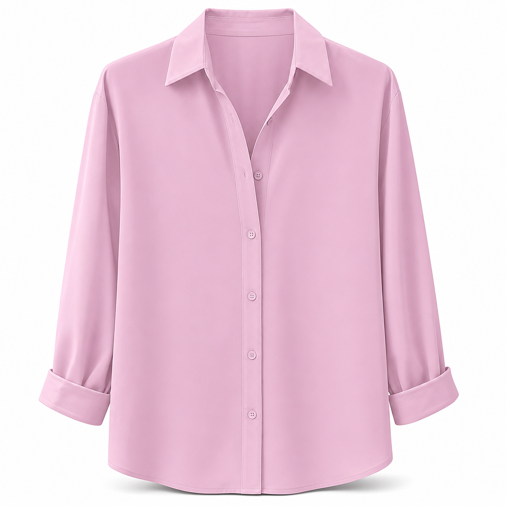 ⏳⏰Women Elegant Casual Long Sleeve Button Up Blouse