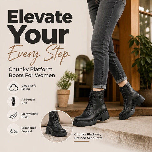💕✨Women's Retro Platform Classic Boots🛍️Step out in style, look lovely & feel confident!