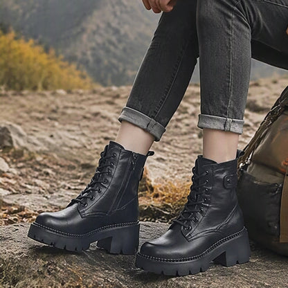 💕✨Women's Retro Platform Classic Boots🛍️Step out in style, look lovely & feel confident!