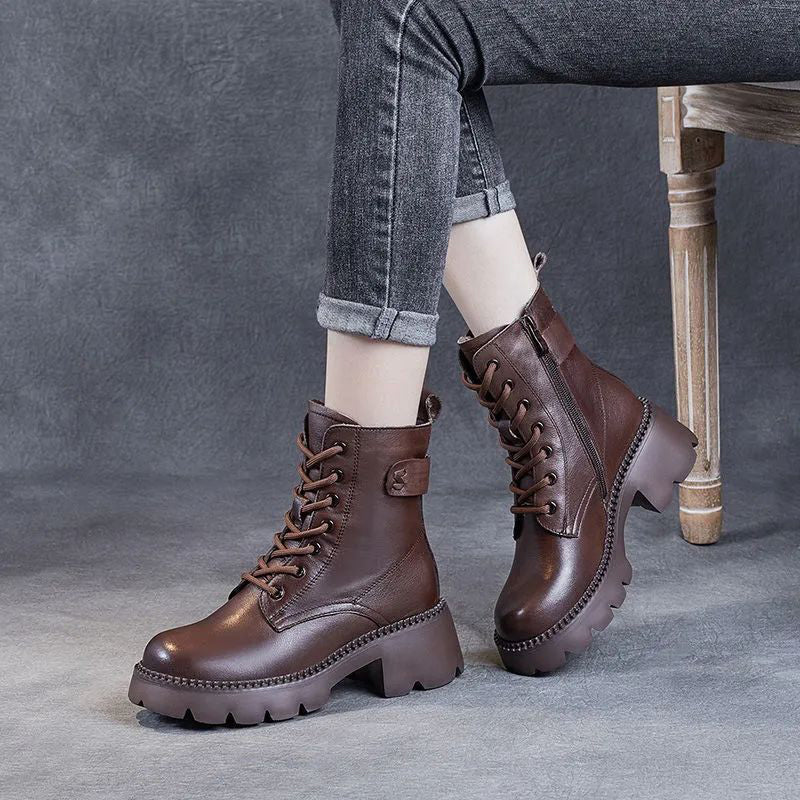 💕✨Women's Retro Platform Classic Boots🛍️Step out in style, look lovely & feel confident!