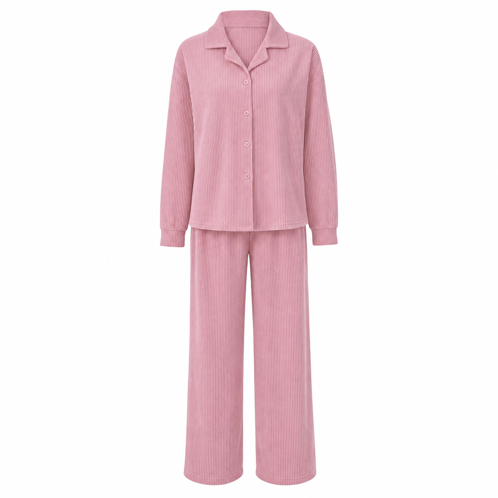 💕Women's Knitted Pullover & Wide-Leg Pants 2-Piece Set