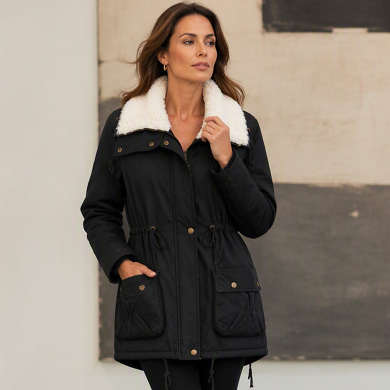 💥Women's Mid-Length Warm Sherpa Coat
