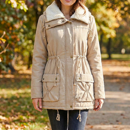💥Women's Mid-Length Warm Sherpa Coat