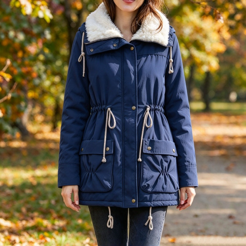 💥Women's Mid-Length Warm Sherpa Coat