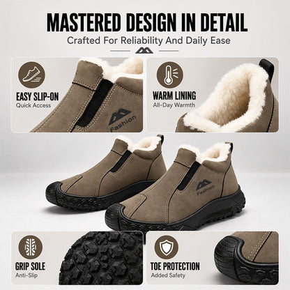 ❄️ Men's Winter Plush-Lined Walking Shoes--🔥Stay warm, walk comfortably & enjoy every step!