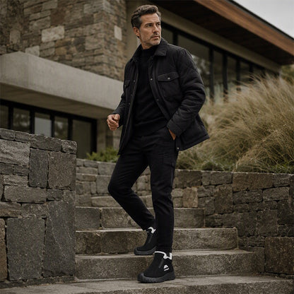 ❄️ Men's Winter Plush-Lined Walking Shoes--🔥Stay warm, walk comfortably & enjoy every step!