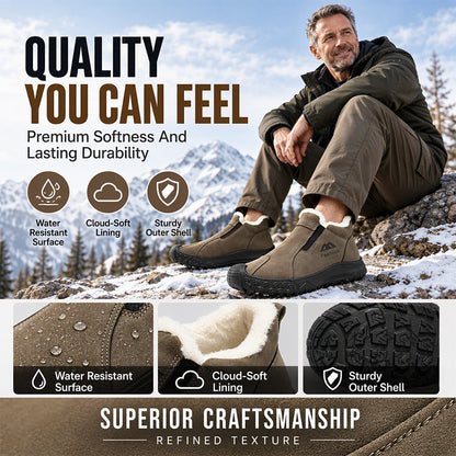 ❄️ Men's Winter Plush-Lined Walking Shoes--🔥Stay warm, walk comfortably & enjoy every step!