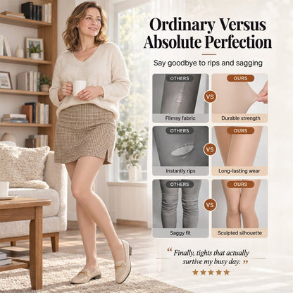 ✨Hot Sale 50% OFF🦵Super Flexible And Indestructible Magic Stockings（Buy 1, get 4 pairs）