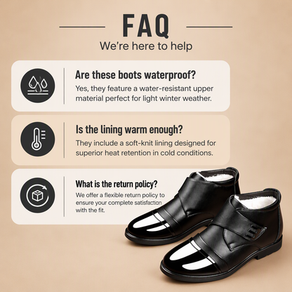 ❄️👞 Men's Winter Thermal Waterproof Shoes