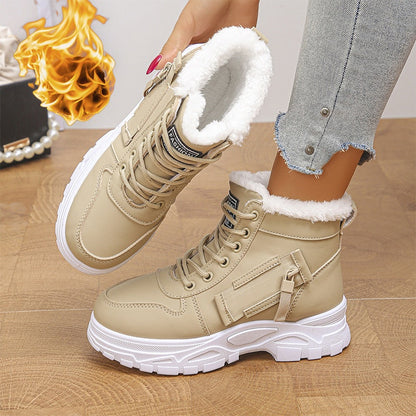 🌸Hot Sale 50% OFF💖Women's Winter Warm Plush-Lined Ankle Boots