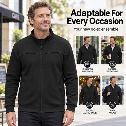 🧥Men's Casual Stand Collar Jacket 🍂 Smart, Casual & Effortlessly Stylish!