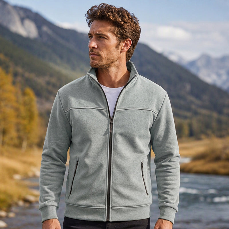 🧥Men's Casual Stand Collar Jacket 🍂 Smart, Casual & Effortlessly Stylish!