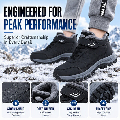 🔥Men's Winter Plush-Lined Snow Boots❄️Warm, Cosy & Ready for Winter!