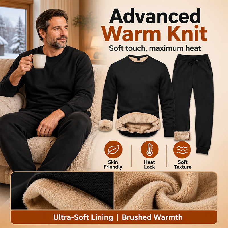🔥❄️Men's Winter Warm Sweatshirt and Sweatpants Set