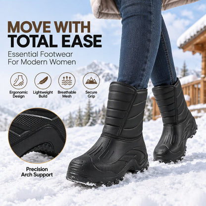 👢 HALF PRICE — BUY 2 FREE SHIPPING! 🌨️ Waterproof Plush-Lined Winter Boots – Unisex, All-Weather Mud & Snow Grip ❄️ Warm, Cozy & Secure 🥾 Perfect for Men & Women in Rain, Snow & Winter Days 🌧️