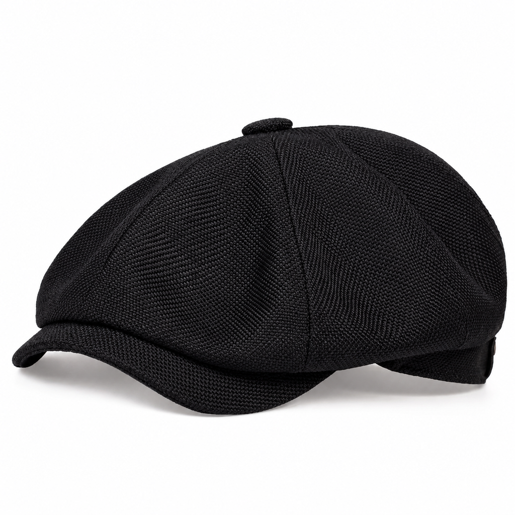 Vintage British Style Newsboy Cap for Men and Women Classic Casual Flat Cap Octagonal Beret Hat
