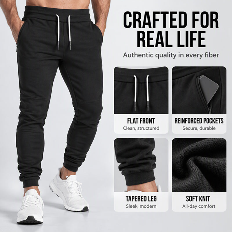 🏃‍♀️ Men's Casual Athletic Slim Fit Joggers-Sporty Comfort, Sharper Style