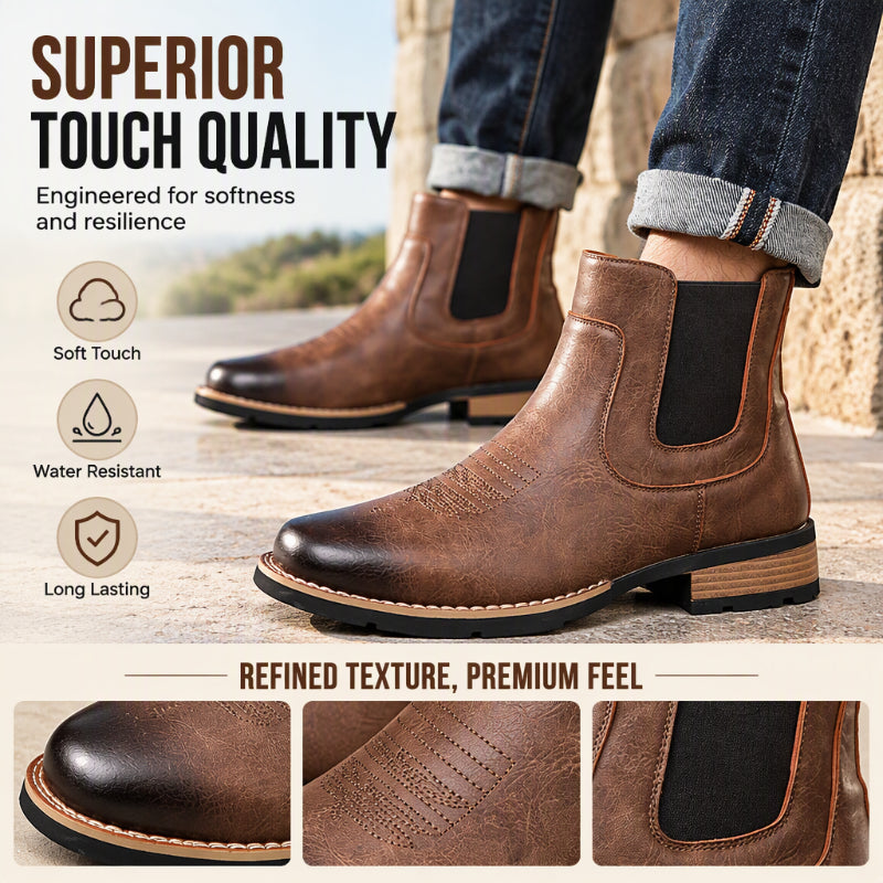 💥Hot Sale 50% OFF✨Men's Vintage Slip-On Chelsea Boots