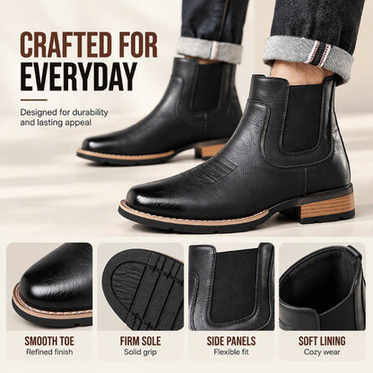 💥Hot Sale 50% OFF✨Men's Vintage Slip-On Chelsea Boots