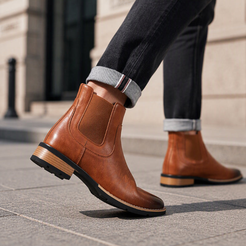 💥Hot Sale 50% OFF✨Men's Vintage Slip-On Chelsea Boots