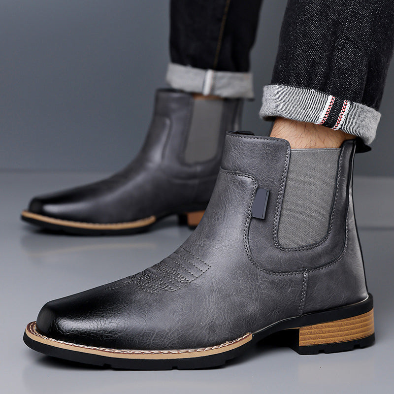 💥Hot Sale 50% OFF✨Men's Vintage Slip-On Chelsea Boots
